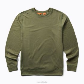 Merrell Equipaggio geotex (jmf26576-327) 68J6287 - Merrell Italia erica olivastra polverosa uomini vestiti