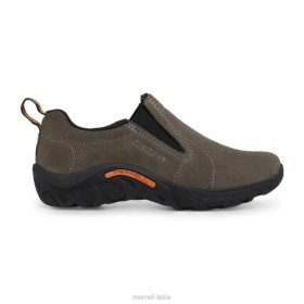 Merrell Jungle MOC (j95635) 68J6724 - Merrell Italia pelle scamosciata color canna di fucile bambini scarpe