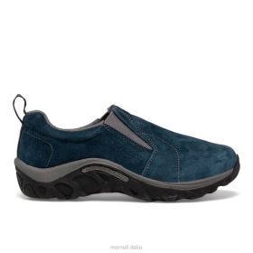 Merrell Jungle MOC (j95637l) 68J61489 - Merrell Italia pelle scamosciata inchiostro bambini scarpe