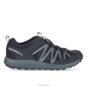 Merrell aerosport di legno selvatico (j036109) 68J6699 - Scarpe Merrell nero uomini scarpe