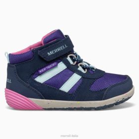 Merrell baresteps Ridge Jr escursionista (ml166271) 68J61458 - Merrell Italia blu marino/rosa bambini scarpe
