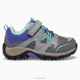 Merrell cacciatore di sentieri jr. scarpa (ml166016) 68J61341 - Merrell Italia grigio/multiplo bambini scarpe