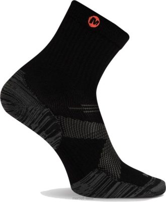 Merrell calzino a mezza manica ad accesso nudo (jss25926-010) 68J6756 - Merrell Italia nero unisex accessori