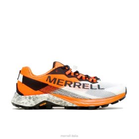 Merrell cielo lungo mtl 2 (j067567) 68J66 - Merrell Shoes Italia bianco/arancione uomini scarpe