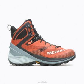 Merrell escursionista canaglia mid gore-tex (j037147) 68J635 - Scarpe Merrell arancia uomini scarpe