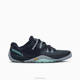 Merrell guanto da trail 6 (j135384) 68J61113 - Merrell Shoes Italia nero donne scarpe