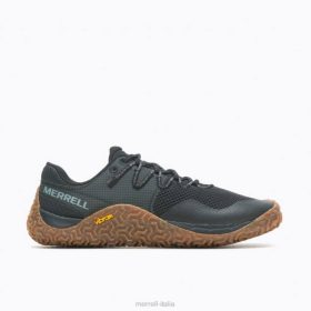 Merrell guanto da trail 7 (j067708) 68J6861 - Merrell Shoes Italia nero/gomma donne scarpe