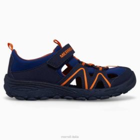 Merrell idroesploratore (mk266963) 68J61410 - Merrell Italia blu scuro/arancione bambini scarpe