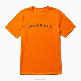 Merrell maglietta a maniche corte con marchio (jms26332-751) 68J6584 - Merrell Italia esuberanza uomini vestiti