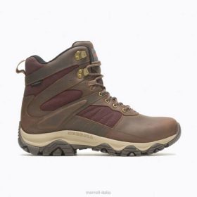 Merrell moab 2 legname 6'' impermeabile (j004653) 68J6598 - Merrell Shoes Italia caramella mou uomini scarpe
