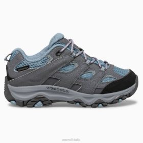 Merrell moab 3 sneaker bassa impermeabile con lacci (mk165706) 68J61477 - Merrell Italia altitudine bambini scarpe
