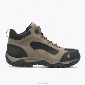 Merrell moab onset stivale da lavoro mid waterproof comp toe (j099511) 68J6434 - Merrell Shoes Italia noce uomini scarpe