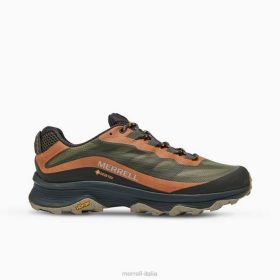Merrell moab speed gore-tex ampia larghezza (j066773w) 68J6365 - Scarpe Merrell lichene uomini scarpe