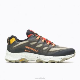 Merrell moab speed gore-tex (j067457) 68J624 - Merrell Shoes Italia nero/multiplo uomini scarpe