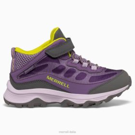 Merrell moab speed mid climatizzatore impermeabile (mk166276) 68J61386 - Merrell Italia cadetto dell'uva bambini scarpe