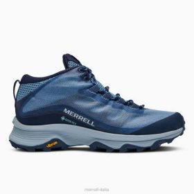 Merrell moab speed mid gore-tex (j135418) 68J6879 - Merrell Shoes Italia marina donne scarpe