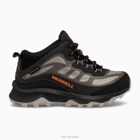 Merrell moab speed mid impermeabile (mk265424) 68J61378 - Merrell Italia nero bambini scarpe