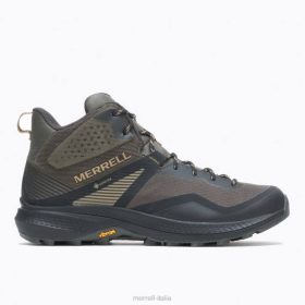 Merrell mq 3 medio gore-tex (j135577) 68J679 - Scarpe Merrell oliva uomini scarpe