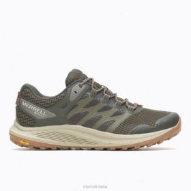 Merrell nova 3 gore-tex (j067593) 68J656 - Merrell Shoes Italia oliva uomini scarpe