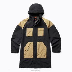 Merrell parka tasca cargo in gore-tex (jmf26677-010) 68J6796 - Merrell Italia nero uomini vestiti