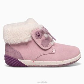 Merrell passi nudi cacao jr. avvio (ml166246) 68J61467 - Merrell Italia rosa polveroso bambini scarpe
