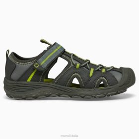 Merrell sandalo idro 2 (mk266973) 68J61476 - Merrell Italia verde oliva bambini scarpe