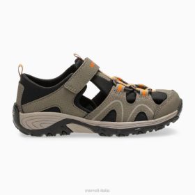 Merrell sandalo idro teton (mk262021) 68J61486 - Merrell Italia fumo di pistola bambini scarpe