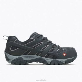 Merrell scarpa da lavoro moab vertex vent comp toe (j36461) 68J6371 - Merrell Shoes Italia nero uomini scarpe