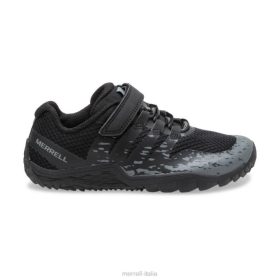 Merrell scarpa da trail guanto 5 a/c (mk263004k) 68J6798 - Merrell Italia nero bambini scarpe