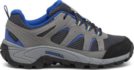 Merrell sneaker bassa impermeabile oakcreek con lacci (mk264770) 68J61450 - Merrell Italia carbone bambini scarpe