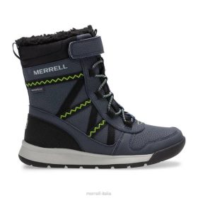 Merrell stivale impermeabile snow crush 2.0 (mk263127k) 68J61508 - Merrell Italia blu marino/calce bambini scarpe