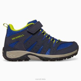 Merrell stivale outback mid 2 (mk265609) 68J61453 - Merrell Italia blu marino/calce bambini scarpe