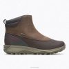 Merrell termo kiruna zip centrale impermeabile (j035051) 68J6758 - Merrell Shoes Italia argilla uomini scarpe