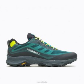 Merrell velocità moab (j067433) 68J6518 - Scarpe Merrell muschio marino uomini scarpe